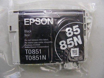 ☆呈運☆裸裝EPSON 85N T0851 T0851N 原廠 黑色墨水匣 適用:EPSON PHOTO 1390