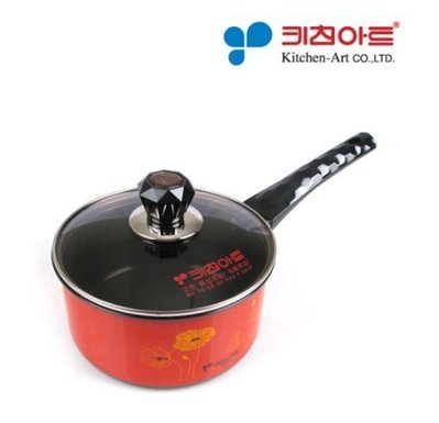 韓國 kitchen art廚房藝術赭石鍋蓋 湯鍋 奶鍋 燉鍋 配鍋蓋