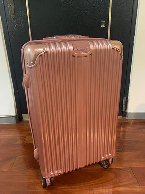 全新24吋玫瑰金行李箱