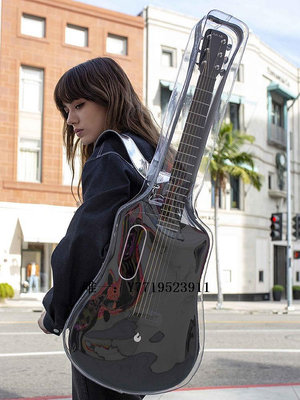 吉他包LAVA拿火透明琴包 LAVA ME 2定制吉他包36寸琴袋背包套袋學生個性吉他箱