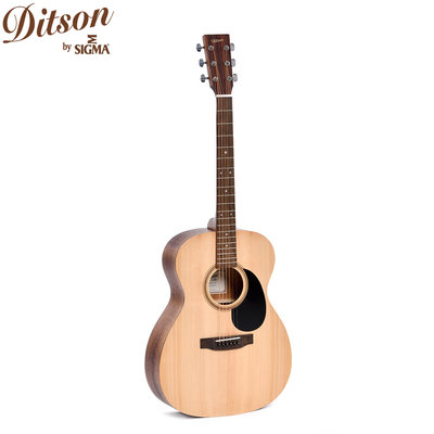 《民風樂府》Ditson 000-10 民謠吉他 傳承於Sigma 000桶琴身 手感舒適 音色絕佳 附贈配件 全新品