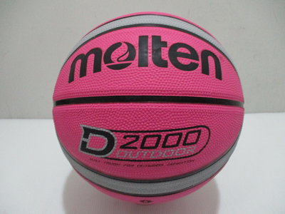 【喬治城】奧運指定品牌 MOLTEN 籃球 耐磨 粉色 6號球 BGR6D