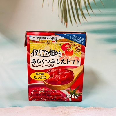 果肉感料理番茄醬 390g 使用義大利產完熟番茄 番茄醬