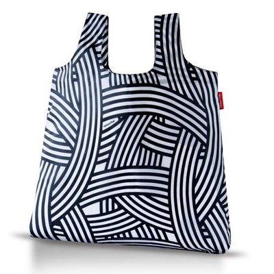 環保袋購物袋--德國reisenthel時尚環保袋購物袋【黑白條紋】--秘密花園
