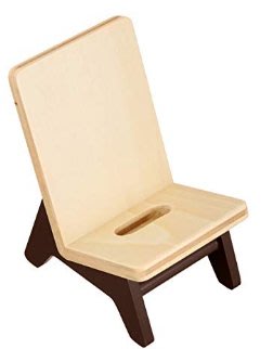 日本製 限量品 好品質 椅子可當充電座躺椅造型收納架木頭製品手機相機收納架手機座展示架小筆記本文具收納架 3615b