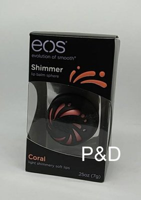 (P&D)eos 伊歐詩亮彩潤唇球-珊瑚橙 7G/個 特價60元 期限202208