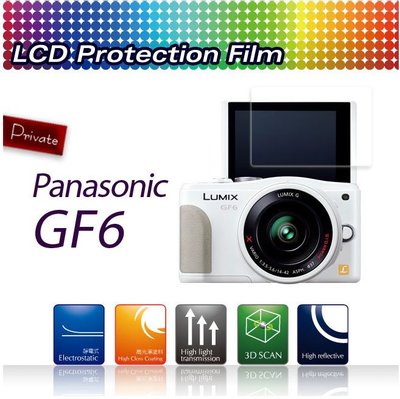 【EC數位】Kamera 螢幕保護貼-Panasonic GF6/EP5/EM5專用 高透光 靜電式 防刮 相機保護貼