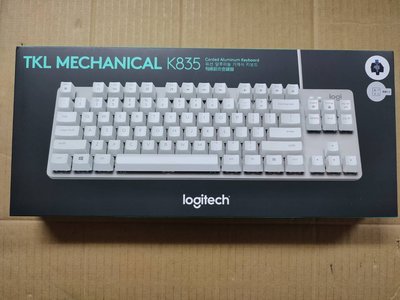 @淡水無國界@ 羅技 logitech TKL K835 有線 鍵盤 機械鍵盤 青軸 耐用 節省空間 精巧 白色