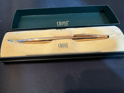 美國高仕 Cross 經典世紀系列14k包金款原子筆(非萬寶龍百利金派克西華)003