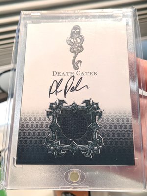 哈利波特 Harry Potter 簽名卡 戲服卡 收藏卡 Death Eater 食死人 artbox