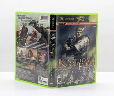 【橙市青蘋果】Xbox 二手遊戲片 熾焰帝國 Kingdom Under Fire # 00414