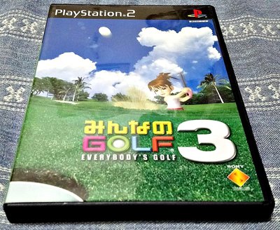 幸運小兔 PS2遊戲 PS2 全民高爾夫 3  PlayStation2 日版 G6