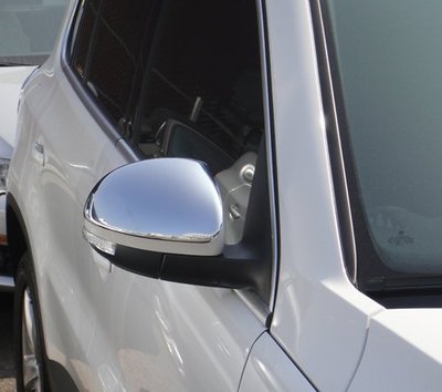 IDFR-汽車精品 VW 福斯 TIGUAN 07年式 鍍鉻側鏡蓋 後照鏡蓋
