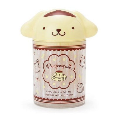 【正版】日本 三麗鷗 布丁狗 造型 掀蓋 棉花棒罐