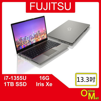 【鏂脈NB】FUJITSU 富士通 LIFEBOOK U7313 i7/16G/1TB SSD 13吋 日本製 商用筆電
