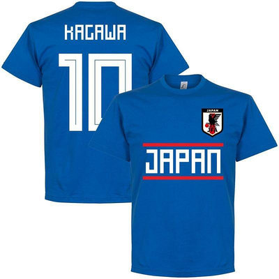 【米顏】 2022世界杯Japan日本國家隊大空翼紀念版球衣寬松男士運動足球T恤
