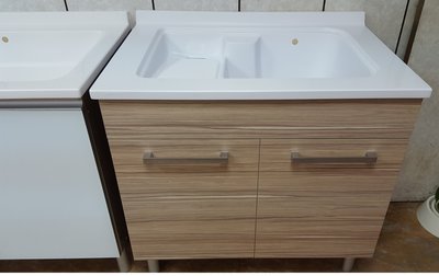【IDEE】W-701M 亞特蘭人造石。人造石水槽。洗衣板。陽洗台。洗衣台。洗衣檯。洗衣槽。浴櫃。木紋櫃 ~ 台灣製