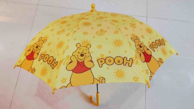 全新 迪士尼 Disney 正版授權 小熊維尼傘 兒童雨傘 遮陽傘 洋傘 兒童傘 (適用3歲以上兒童)有雷射防偽標籤