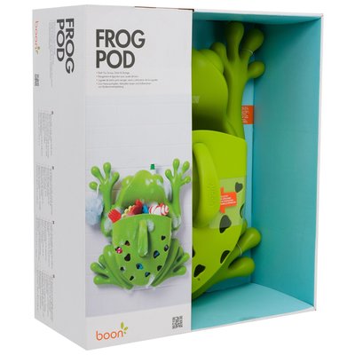 ^.^飛行屋(全新品)美國品牌-boon-青蛙造型掛壁式浴室置物架 玩具收納架/材質~PVC(自用送禮皆宜)
