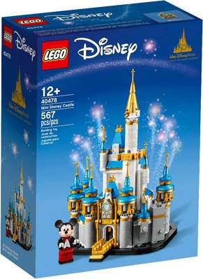 ☆電玩遊戲王☆樂高 LEGO 現貨 40478 Mini Disney Castle 迷你迪士尼城堡 公司貨