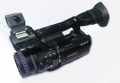 ☆手機寶藏點☆ SONY HVR-V1N 1080i HDMI 數位液晶攝錄放影機 黑 功能正常 貨到付款 咖143