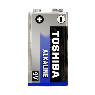 【東芝Toshiba】9V 鹼性電池 1顆