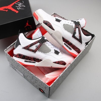 Nike Air Jordan 4 Hot Lava 308497-116 熱熔巖現貨潮鞋