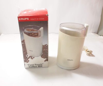 二手,KRUPS 電動 咖啡豆磨豆機 /型號:203B