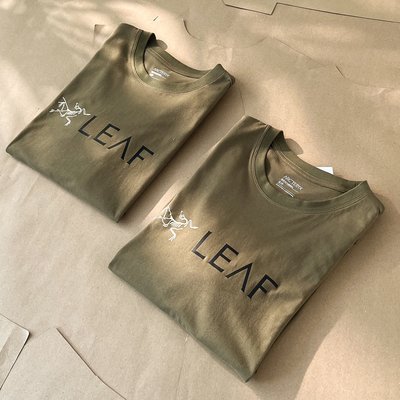 Arctery x軍鳥Leaf Word SS Tshirt限量發售始祖鳥加拿大戶外品牌T恤
