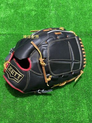 棒球世界全新 ZETT硬式棒壘球投手手套特價(BPGT-55211)黑色