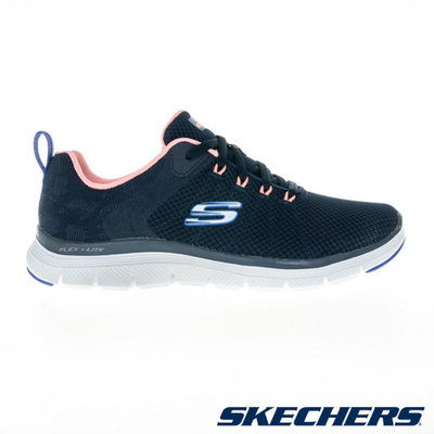 【鞋印良品】SKECHERS 女慢跑鞋FLEX APPEAL 4.0 寬楦款 149580WNVMT 輕量避震 休閒舒適