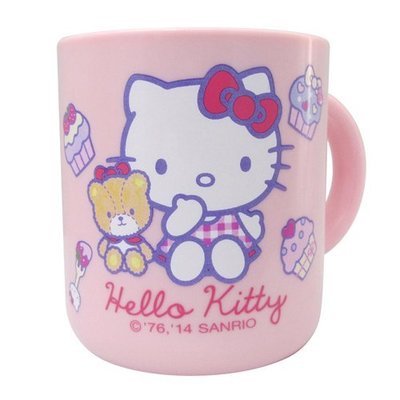 GIFT41 4165本通 重慶門市 Hello Kitty 凱蒂貓 不鏽鋼兒童杯 KS-8240