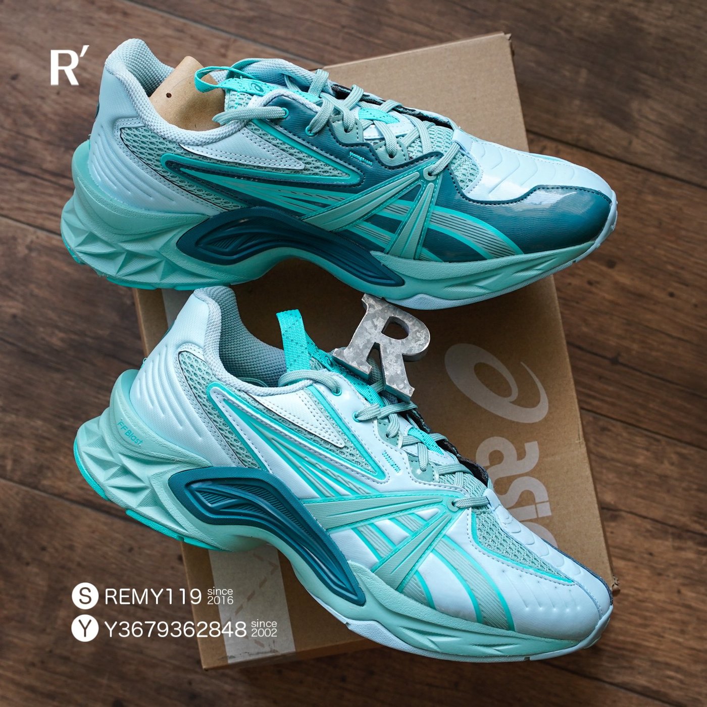 R'代購Asics HN2-S Protoblast Kiko Kostadinov 湖水綠1201A246