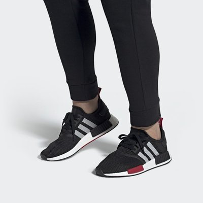 Washoes adidas NMD R1 黑 白 紅 EG2697 US 5～12 慢跑鞋 男鞋 女鞋 台灣公司貨