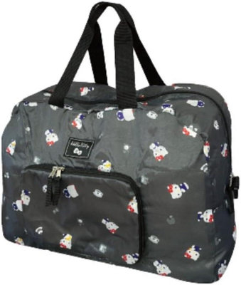 【東京速購】日本代購 三麗鷗 kitty折疊旅行袋 行李袋 旅行包 旅行袋 隨身摺疊收納 背帶式