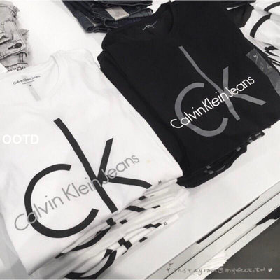 👻現貨🇺🇸 CK 男版 衣服 短袖 上衣 logo Calvin Klein -OOTD