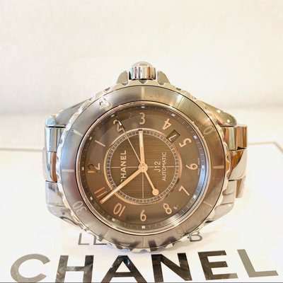 『時の匠  』CHANEL 香奈兒 J12 新款 科技黑色陶瓷 鈦金屬鏈帶 錶扣 新款 J12 ROLEX AP 女錶