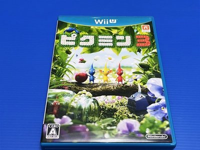㊣大和魂電玩㊣Wii U/Wiiu 皮克敏3 無說明書{日版}編號:ZA5~朋友寄賣