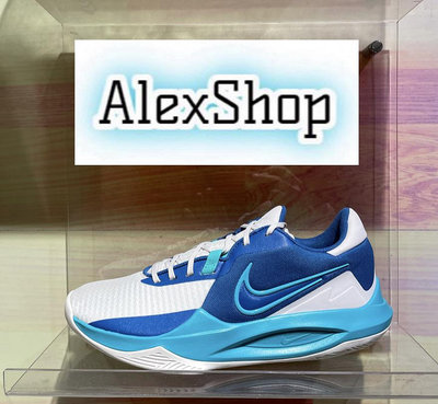 艾力克斯 NIKE PRECISION VI 男 DD9535-008 藍白 籃球鞋 上