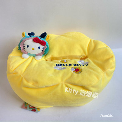 [Kitty 旅遊趣] Hello Kitty 面紙套 造型面紙盒套 凱蒂貓 龍年