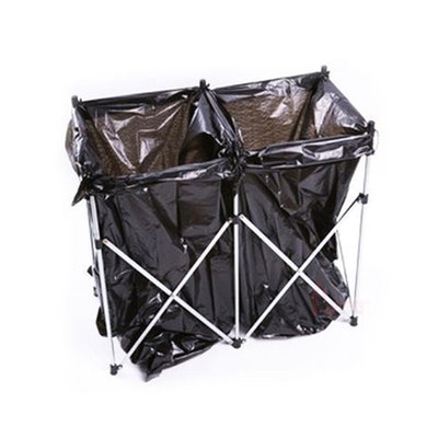 【大山野營】GO SPORT 45272A 鋁製分類垃圾架 附10pcs垃圾袋 摺疊垃圾架 垃圾桶 露營 野營 野餐