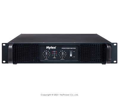 【含稅】HQ-A550S Hylex 專業舞台高功率擴大器 (Switch Power)/550W+550W 悅適