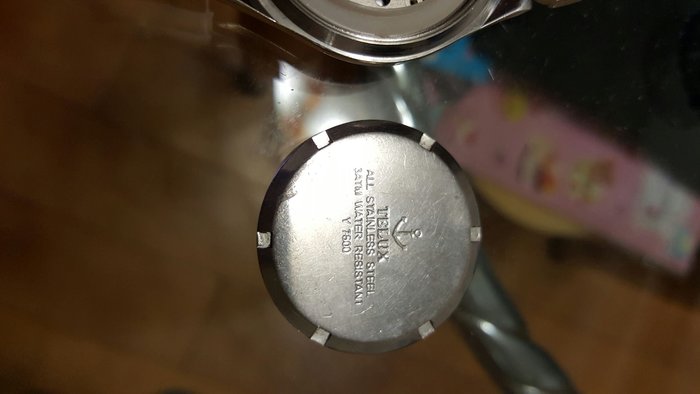 鐵力士TELUX二手石英零件錶（清洗完應該可以便用） | Yahoo奇摩拍賣