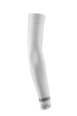 全新 公司貨 捷安特 GIANT Liv 涼感防曬袖套 彈性布料 無縫設計 防曬效果UPF30以上 白色