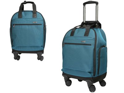 【免運】勝德豐 YESON 17吋超輕直立商務行李箱   拉桿袋 登機箱 988-17綠色