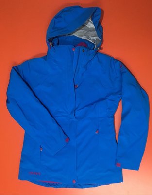 歐都納 女款 七頂峰紀念款 戶外登山外套 防水外套 內裏保暖纎維外套 兩件式外套 尺寸：M號