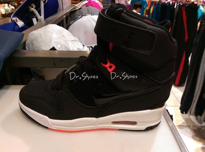 【Dr.Shoes 】 Nike Wmns Air Revolution sky hi 黑橘 增高鞋599410-016