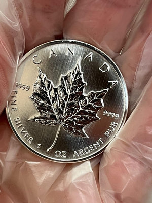 加拿大2007楓葉銀幣1盎司