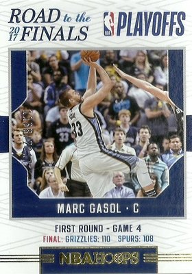 MARC GASOL 2017-18 HOOPS #42 ROAD TO THE FINAL 1168/2017