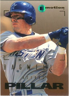 太空人 名人堂球星 Jeff Bagwell 1995 Emotion 球卡[H]